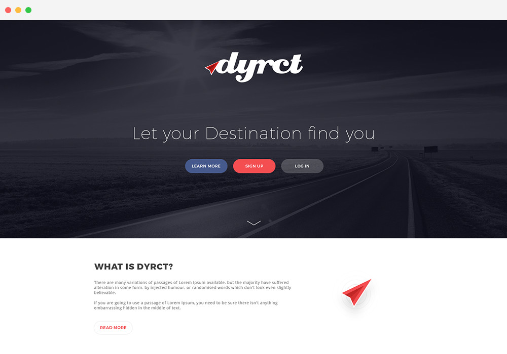 What is Dyrct a One Touch Navigation System